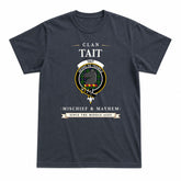 Tait Tartan Crest Mischief and Mayhem T-shirt