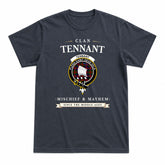 Tennant Tartan Crest Mischief and Mayhem T-shirt