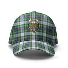 MacKenzie Dress Modern Tartan Crest Classic Cap