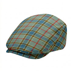 Balfour Blue Tartan Flat Caps