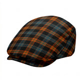Brown Ancient Tartan Flat Caps