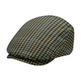 Haig Check Tartan Flat Caps