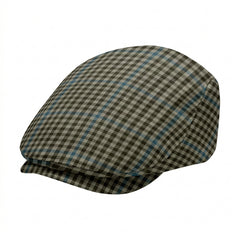Haig Check Tartan Flat Caps