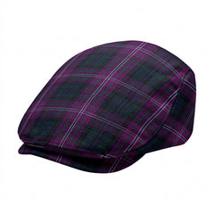 Scotland Forever Tartan Flat Caps