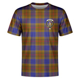 Balfour Modern Tartan Crest T-shirt