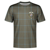 Haig Check Tartan Crest T-shirt