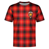 McIver Modern Tartan Crest T-shirt
