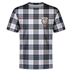 McRae Dress Modern Tartan Crest T-shirt