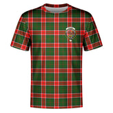 Pollock Tartan Crest T-shirt