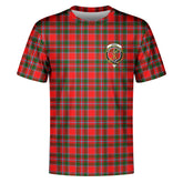 Spens (or Spence) Tartan Crest T-shirt