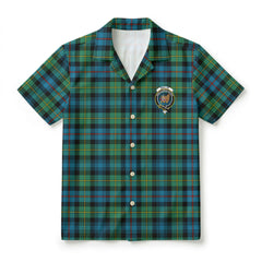 Baillie Ancient Tartan Crest Hawaiian Shirt