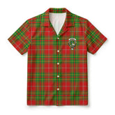 Burnett Ancient Tartan Crest Hawaiian Shirt