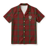 Carruthers Tartan Crest Hawaiian Shirt