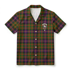 Cochrane Modern Tartan Crest Hawaiian Shirt