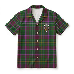 Crosbie Tartan Crest Hawaiian Shirt