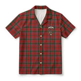 Dalzell Tartan Crest Hawaiian Shirt