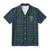 Donnachaidh Tartan Crest Hawaiian Shirt