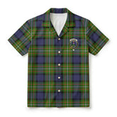 Ferguson Tartan Crest Hawaiian Shirt