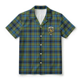 Gillies Ancient Tartan Crest Hawaiian Shirt