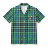 Graham of Montrose Ancient Tartan Crest Hawaiian Shirt