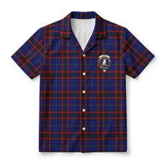 Home Modern Tartan Crest Hawaiian Shirt