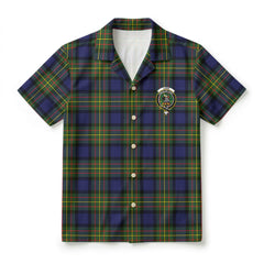Laws Tartan Crest Hawaiian Shirt