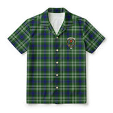 Learmonth Tartan Crest Hawaiian Shirt