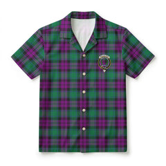 MacArthur - Milton Tartan Crest Hawaiian Shirt