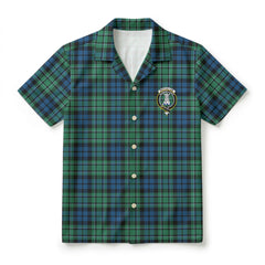 MacCallum Ancient Tartan Crest Hawaiian Shirt