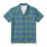 MacIntyre Hunting Ancient Tartan Crest Hawaiian Shirt
