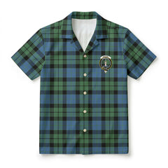 MacKay Ancient Tartan Crest Hawaiian Shirt