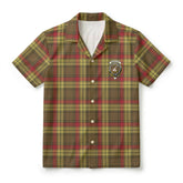MacMillan Old Weathered Tartan Crest Hawaiian Shirt