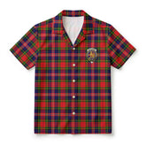 MacPherson Modern Tartan Crest Hawaiian Shirt