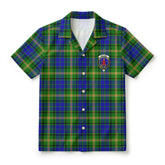 Maitland Tartan Crest Hawaiian Shirt