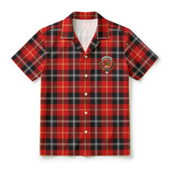 Marjoribanks Tartan Crest Hawaiian Shirt