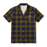 McClellan Modern Tartan Crest Hawaiian Shirt