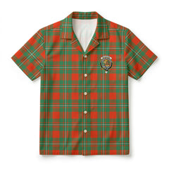 McGregor Ancient Tartan Crest Hawaiian Shirt
