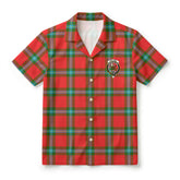 McLaine of Loch Buie Tartan Crest Hawaiian Shirt