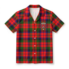 McNaughten Tartan Crest Hawaiian Shirt
