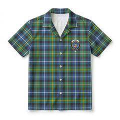 McNeil of Barra Ancient Tartan Crest Hawaiian Shirt