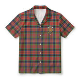 McPherson Ancient Tartan Crest Hawaiian Shirt