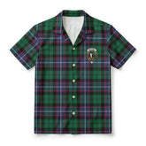 Mitchell Modern Tartan Crest Hawaiian Shirt