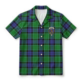 Monteith Tartan Crest Hawaiian Shirt