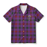 Montgomery Modern Tartan Crest Hawaiian Shirt