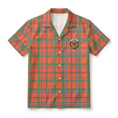 Munro Ancient Tartan Crest Hawaiian Shirt
