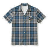 Napier Modern Tartan Crest Hawaiian Shirt