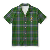 Pringle Tartan Crest Hawaiian Shirt