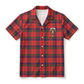 Reid Modern Tartan Crest Hawaiian Shirt
