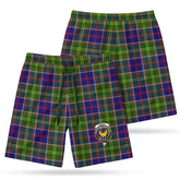 Arnott Tartan Crest Men's Beach Shorts