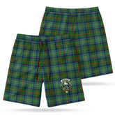 Cranstoun Tartan Crest Men's Beach Shorts